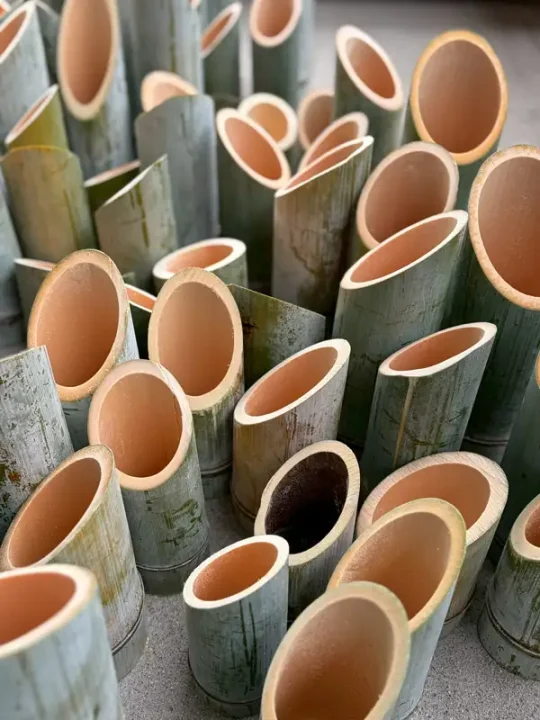 竹灯籠づくり10/19（日）その４