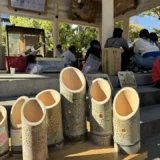 竹灯籠作り最終日その４