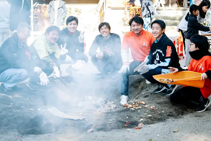 あきんど祭りの焼き芋その３